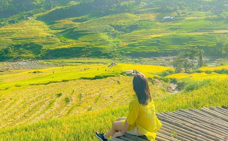 Sapa đi đâu chơi, thăm bản ngắm ruộng bặc thang vào đầu tháng 9.