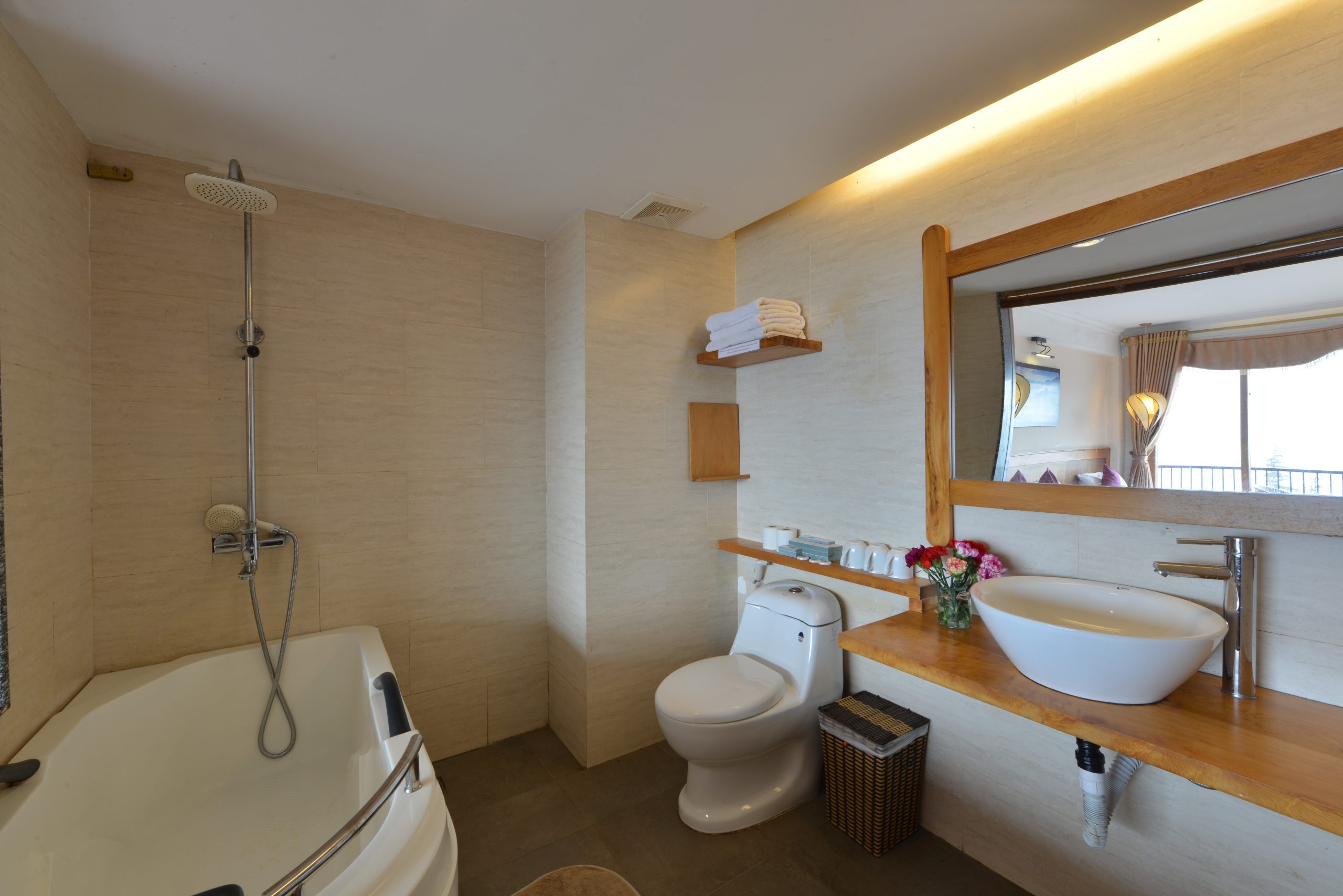 Khách sạn Sapa có bồn tắm